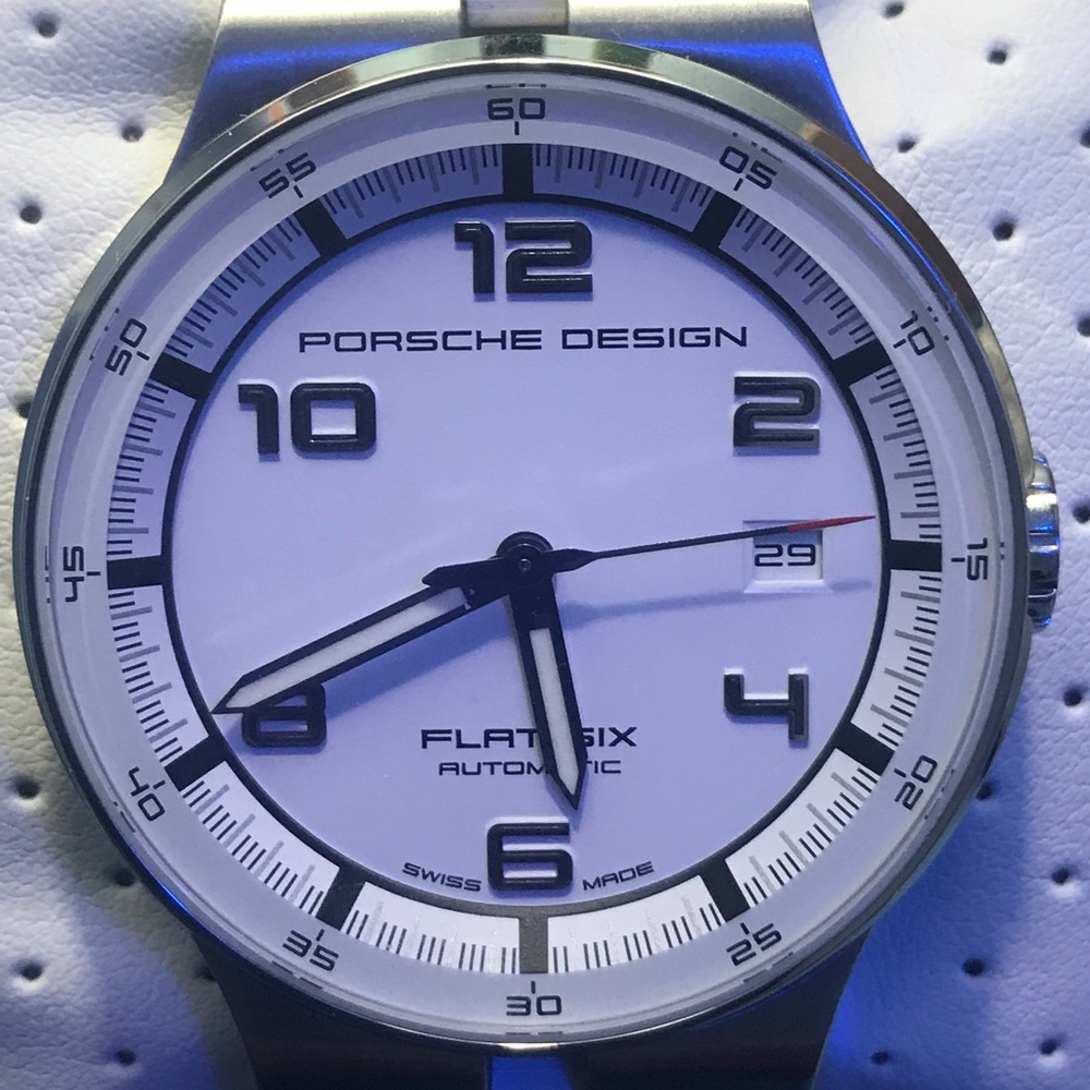 PORSCHE DESIGN FLAT SIX AUTOMATIC WATCH